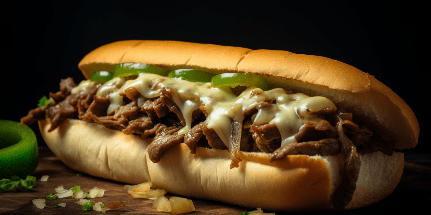 Tradicionalni Philly Cheesesteak sendvič