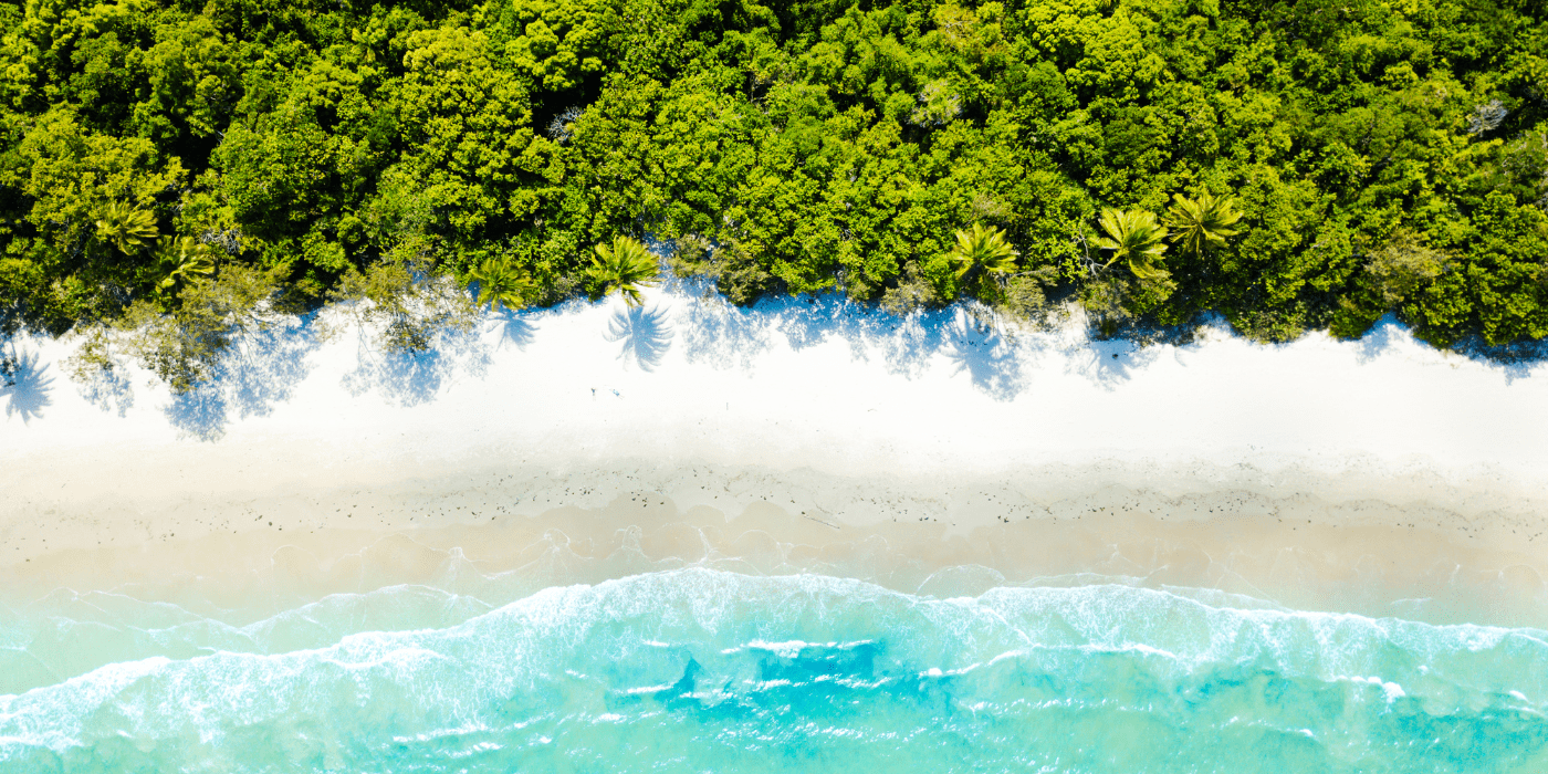 Plaža u blizini Queenslanda, Australija