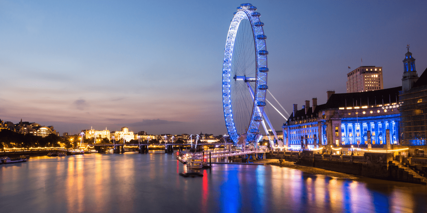 London eye, Engleska