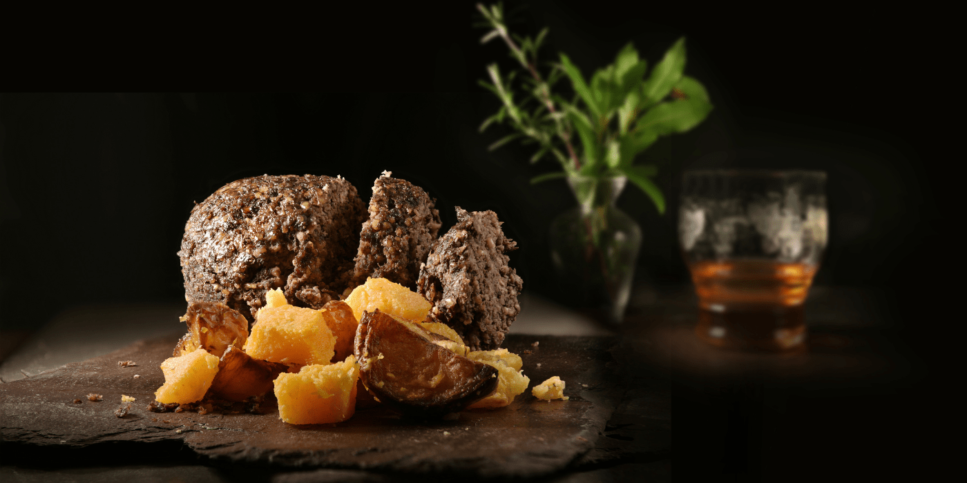 Škotski Haggis, Neeps, Tatties i Whisky